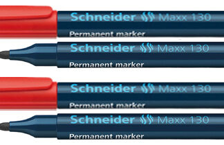 marker permanent schneider maxx 130 rosu