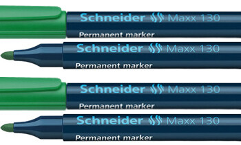 marker permanent schneider maxx 130 verde