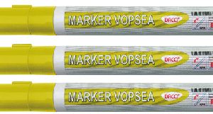 Marker vopsea Daco - Galben