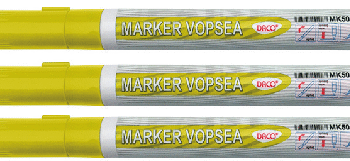 Marker vopsea Daco - Galben