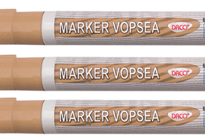 Marker vopsea Daco - Maro deschis