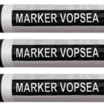 marker vopsea neagra daco