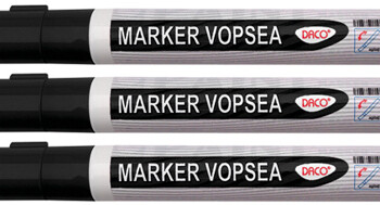 marker vopsea neagra daco