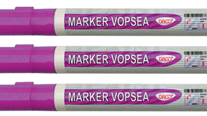 Marker vopsea Daco - Roz Fluorescent