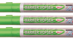 Marker vopsea Daco - Verde Fluorescent