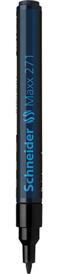 images Marker vopsea Schneider Maxx 271 1-2 mm - Negru