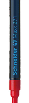Marker vopsea Schneider Maxx 271 1-2 mm - Rosu
