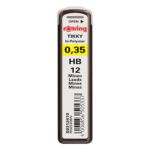 Mine creion mecanic Rotring 0.35mm HB