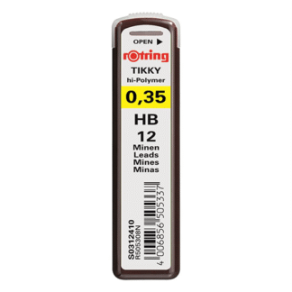 Mine creion mecanic Rotring 0.35mm HB