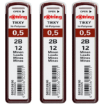 Mine creion mecanic Rotring 0.5mm 2B