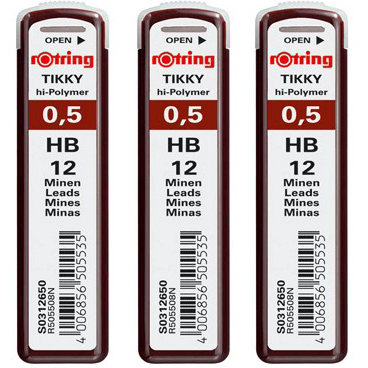 images Mine creion mecanic Rotring 0.5mm HB