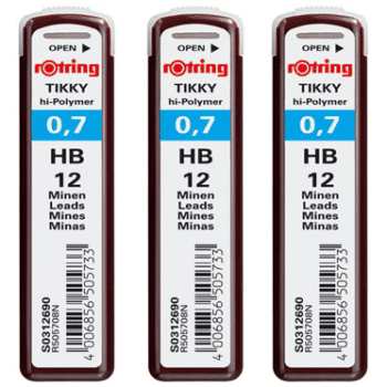 Mine creion mecanic Rotring 0.7mm HB