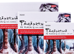 Panza pictura pe carton Daco 18x24 cm