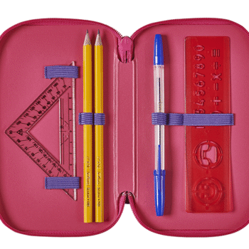 Penar echipat Herlitz 3 fermoare Butterfly