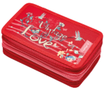 Penar echipat Herlitz 3 fermoare Vintage Love