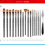 Pensule set 15+1 Clarity Daco PN2915