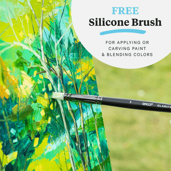 Pensule set 15+1 Clarity Daco PN2915