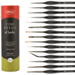 Pensule set 14+1 pentru miniatura si detaliu DACO PN2914