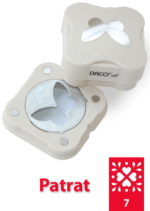 Perforator cu model magnetic PFM037 Patrat