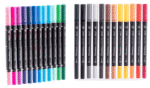 Pix liner si pensula Pensuliner 24 culori Daco