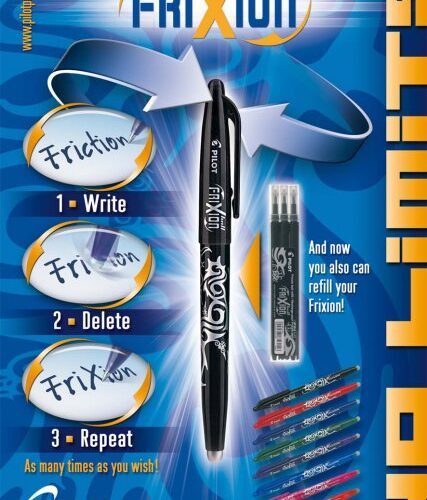 pix cu radiera pilot frixion