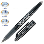 pix pilot frixion negru 0.7 mm