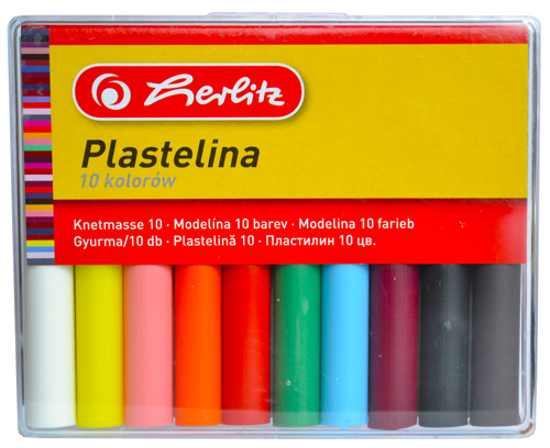 images Plastilina Herlitz 10 culori