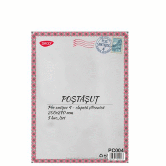 Plic antisoc cu bule NR4 200 x 270 mm Daco PC004 5 bucati