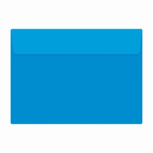 Plic colorat 13x18 cm 120g/mp - albastru