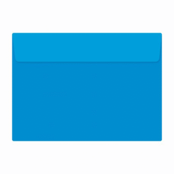 Plic colorat 13x18 cm 120g/mp - albastru