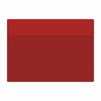 Plic colorat 13x18 cm 120g/mp - rosu