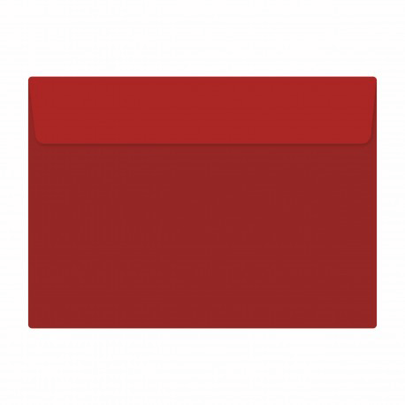 Plic colorat 13x18 cm 120g/mp - rosu
