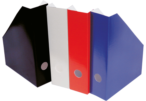 images Suport documente vertical carton Herlitz - diverse culori