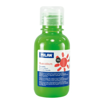 Tempera Milan 125ml Verde Fluorescent