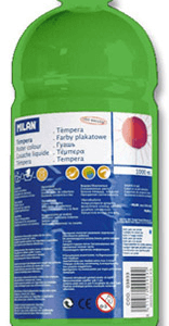 Tempera Milan 1000ml Verde Deschis