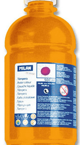tempera milan Portocaliu 500ml