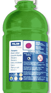 tempera milan Verde Deschis 500ml