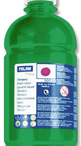 tempera milan Verde Inchis 500ml