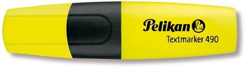 textmarker 490 pelikan galben