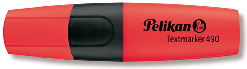 textmarker 490 pelikan rosu
