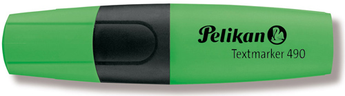 textmarker 490 pelikan verde