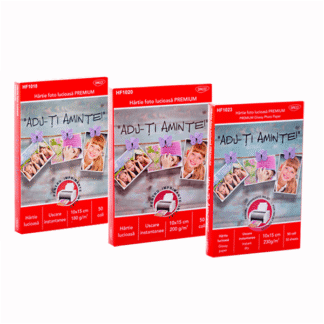 Hartie foto lucioasa Daco 10x15 cm 50 coli