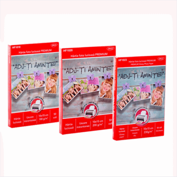 Hartie foto lucioasa Daco 10x15 cm 50 coli