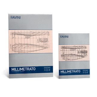 Hartie milimetrica A4 si A3 Favini 10coli