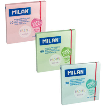 Notes autoadeziv 76x76mm Milan Pastel