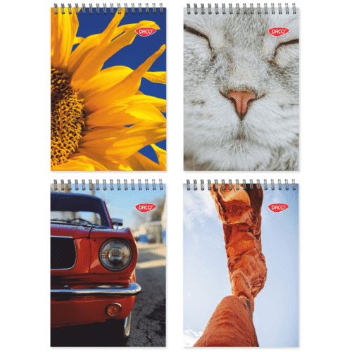 Bloc notes spira A5 80f Daco – d, m