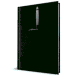 Agenda nedatata Herlitz A5 - neagra - imagine 2