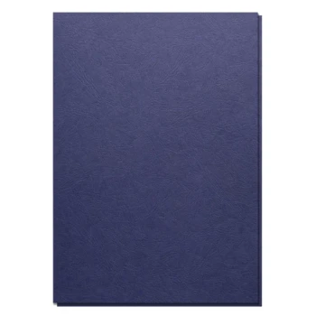 Coperta carton imitatie piele A4 - Albastru navy 250g
