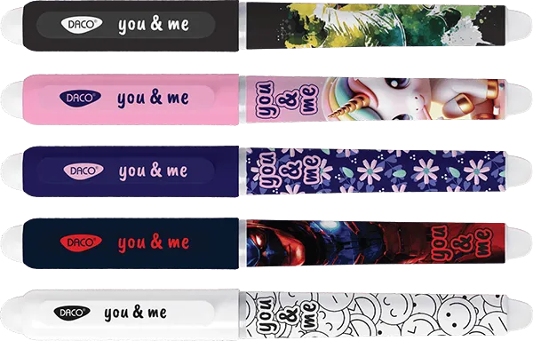 Stilou cu radiera Daco