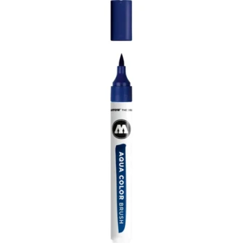 Marker Molotow Aqua Color varf pensula Albastru inchis 011